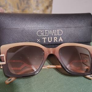 Victor Glemaud Tura Brown Gradient Sunglasses